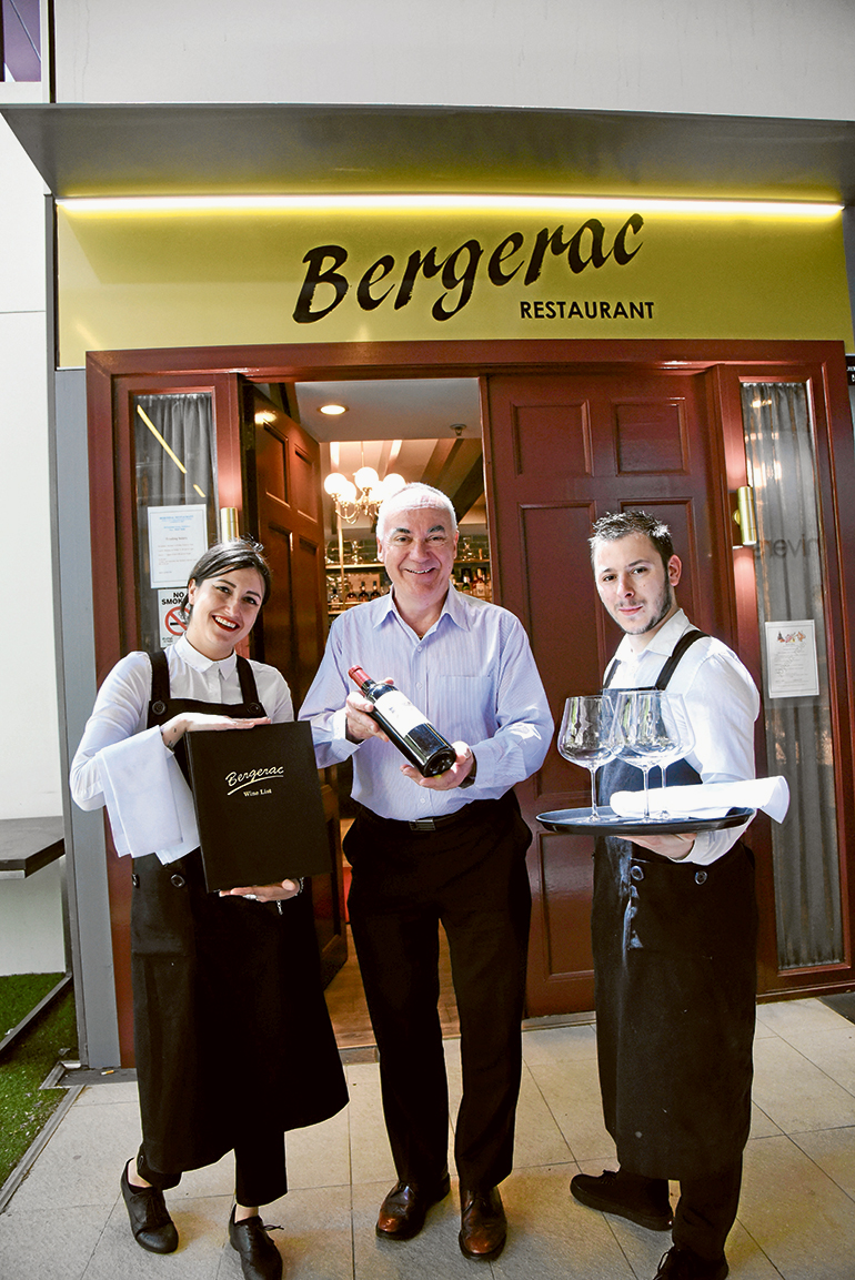 Bergerac restaurant lonsdale deals street melbourne victoria